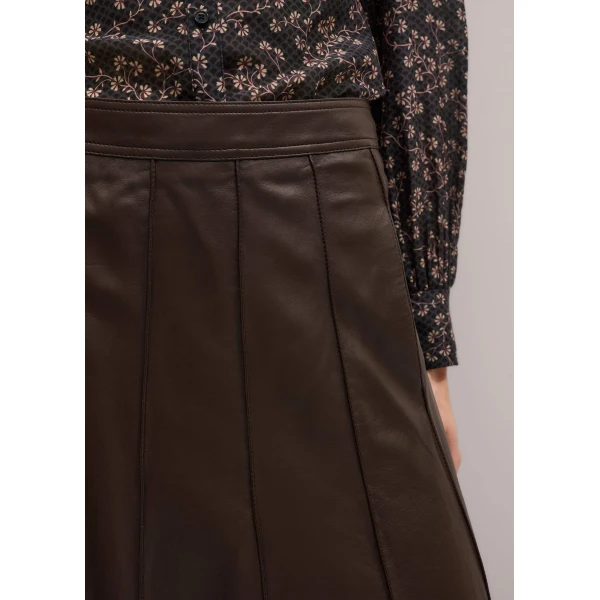 Me and Em Panelled Maxi Skirt
Soft Leather Skirt, view 3