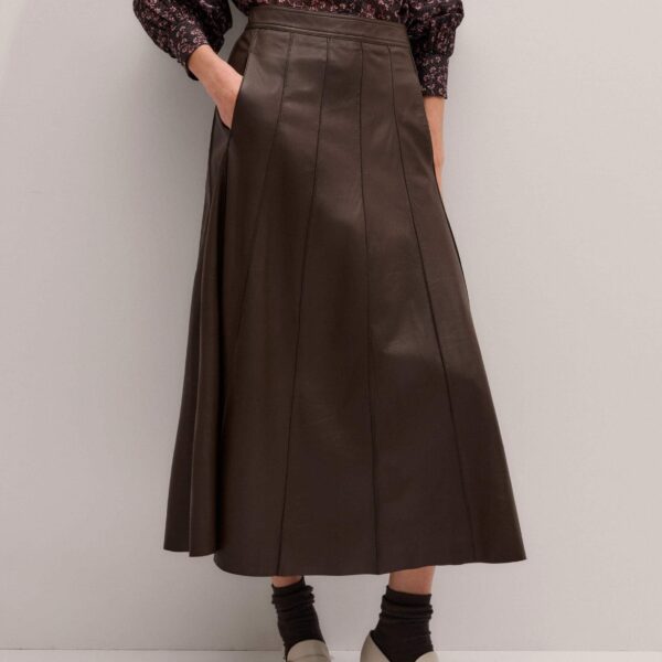 Soft Leather – luxury British Brown in Me and Em exclusively at Coveti