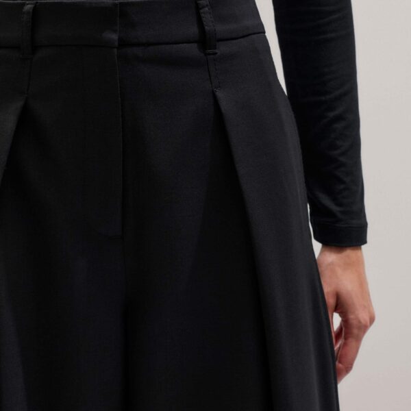 Wool Tailoring – luxury British Black in Me and Em exclusively at Coveti