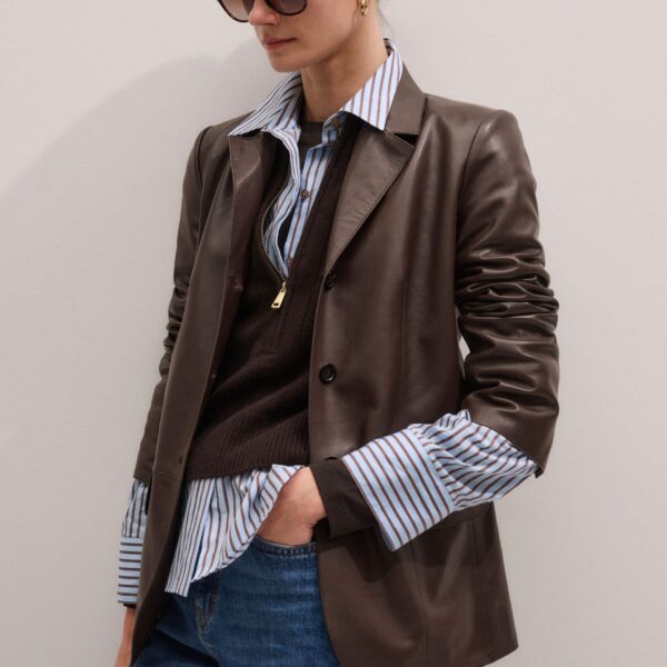 Cashmere – luxury British Brown in Me and Em exclusively at Coveti