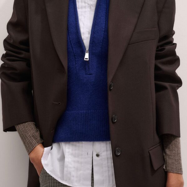 Cashmere – luxury British Blue in Me and Em exclusively at Coveti