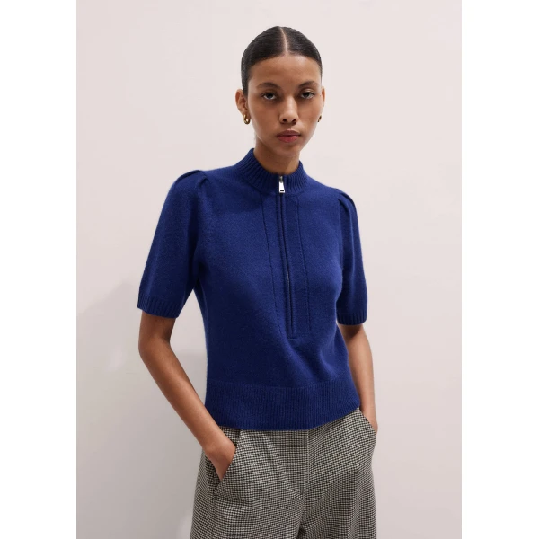Me and Em Pouf Sleeve Knit Tee
Cashmere, view 3