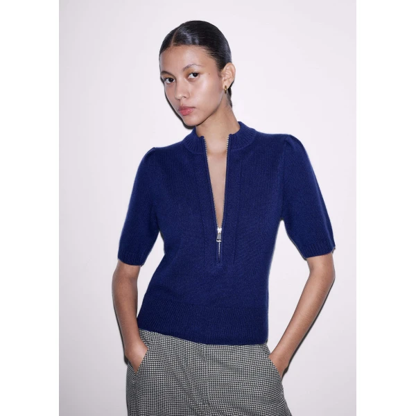 Me and Em Pouf Sleeve Knit Tee
Cashmere, view 6