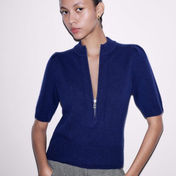 Cashmere – luxury British Blue in Me and Em exclusively at Coveti