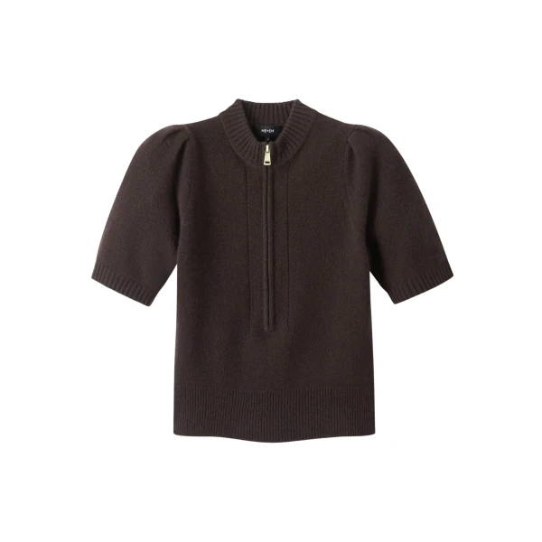 Me and Em Pouf Sleeve Knit Tee