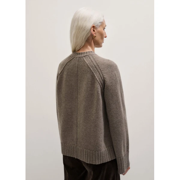 Me and Em Raglan Sweater + Snood
Merino + Cashmere, view 3