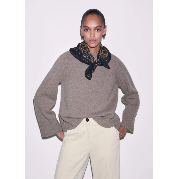 Me and Em Raglan Sweater + Snood
Merino + Cashmere, view 6
