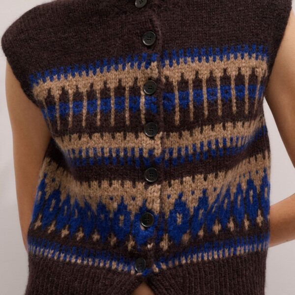 Me + Em Relaxed Button Vest