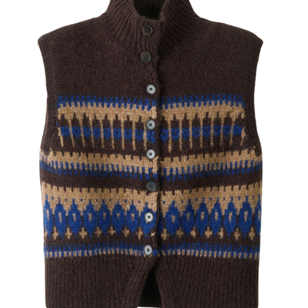 Me and Em Relaxed Button Vest