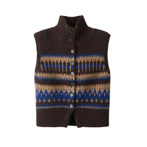Me and Em Relaxed Button Vest
