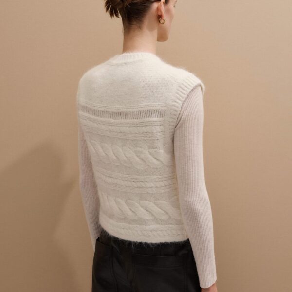 Alpaca Blend – luxury British Ivory in Me and Em exclusively at Coveti