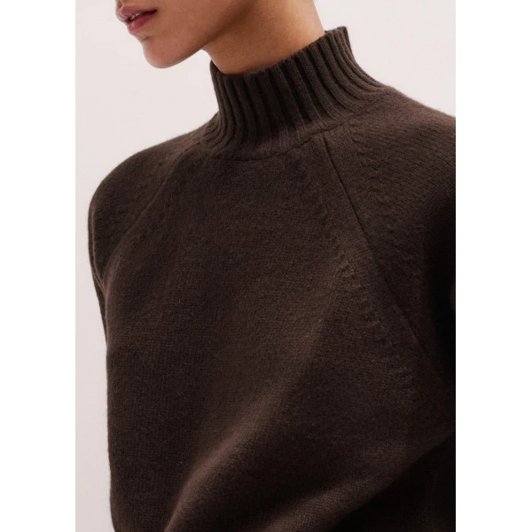 Me and Em Relaxed Luxe Sweater
Wool + Cashmere Knit, view 6