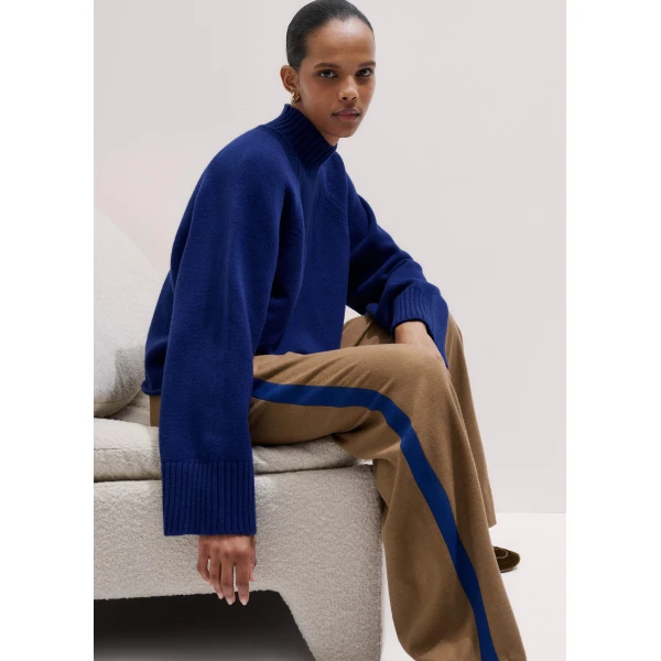 Me and Em Relaxed Raglan Sweater
Merino + Cashmere Knit, view 4