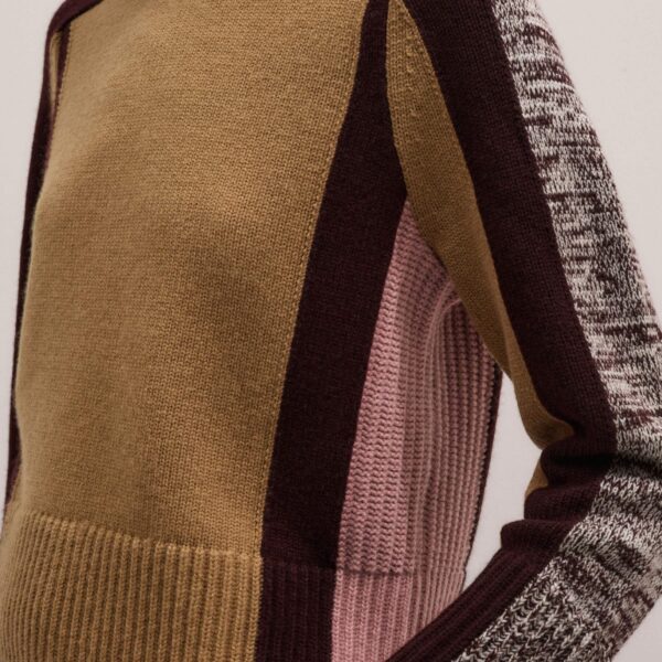 Merino + Cashmere – luxury British Red in Me and Em exclusively at Coveti
