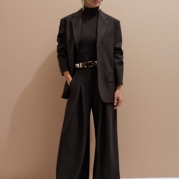 Superfine Merino – luxury British Brown in Me and Em exclusively at Coveti