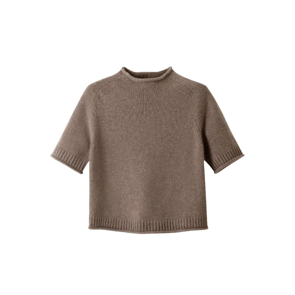 Me and Em Roll Trim Knit Tee