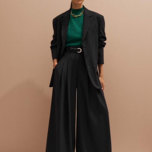 Brushed Cashmere – luxury British Green in Me and Em exclusively at Coveti