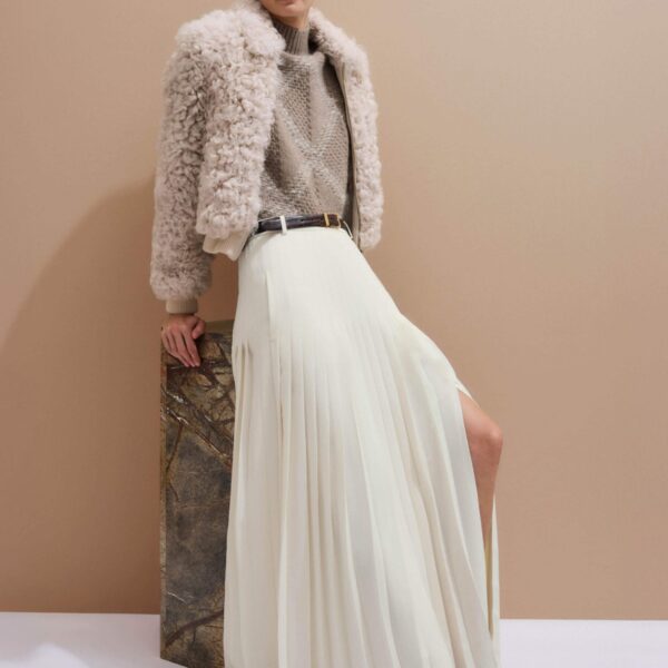 Me + Em Slit Full-Length Skirt