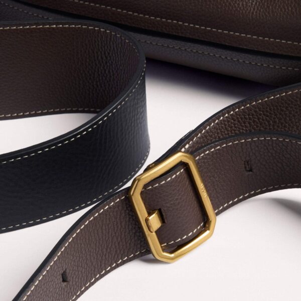 Italian Leather – luxury British Brown in Me and Em exclusively at Coveti
