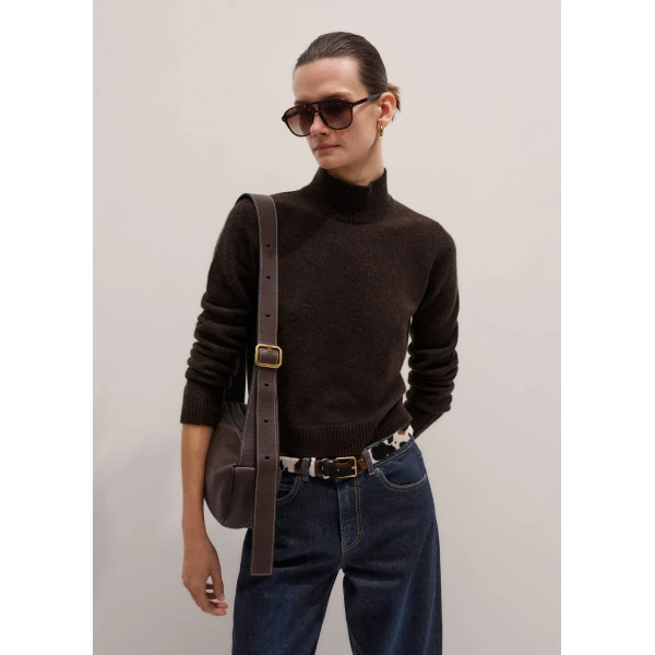 Me and Em Slouch Sling Bag
Italian Leather, view 4