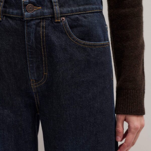 Midweight Denim – luxury British Blue in Me and Em exclusively at Coveti
