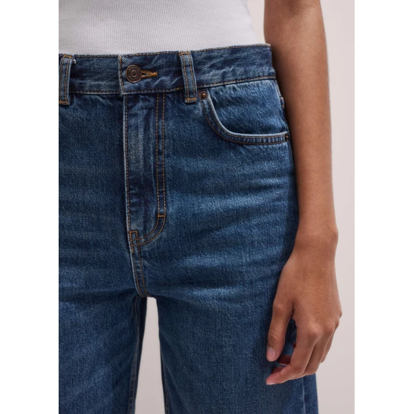 Me and Em Straight Crop Jean
Midweight Denim, view 2