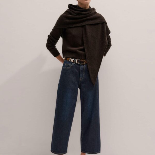 Midweight Denim – luxury British Blue in Me and Em exclusively at Coveti