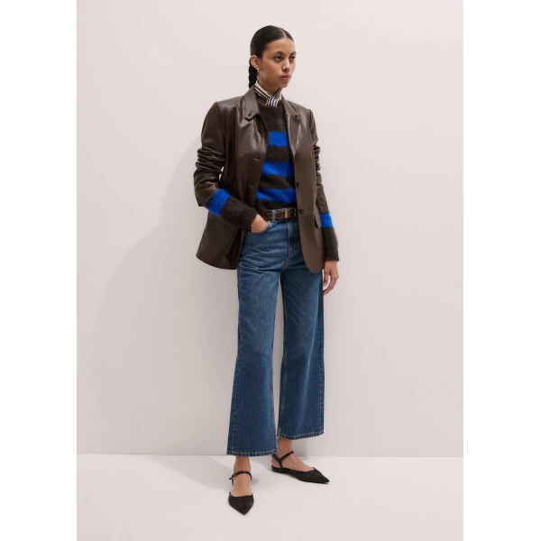 Me and Em Straight Crop Jean
Midweight Denim, view 5