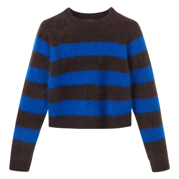 Me and Em Stripe Crop Sweater