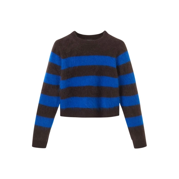 Me and Em Stripe Crop Sweater