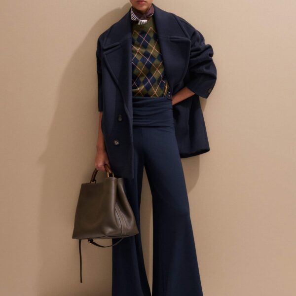Soft Modal Jersey – luxury British Blue in Me and Em exclusively at Coveti