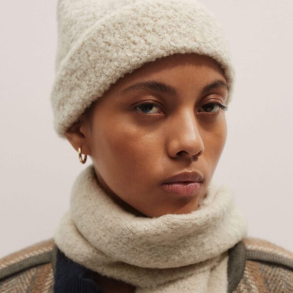 Merino + Alpaca – luxury British Ivory in Me and Em exclusively at Coveti