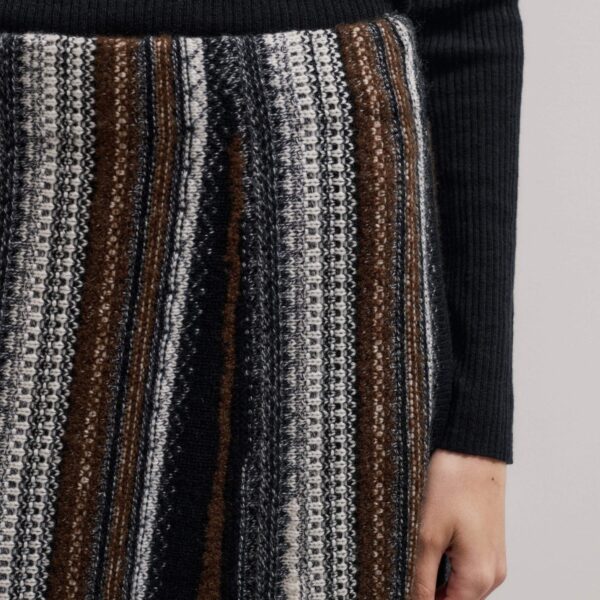 Merino + Cashmere – luxury British Black in Me and Em exclusively at Coveti