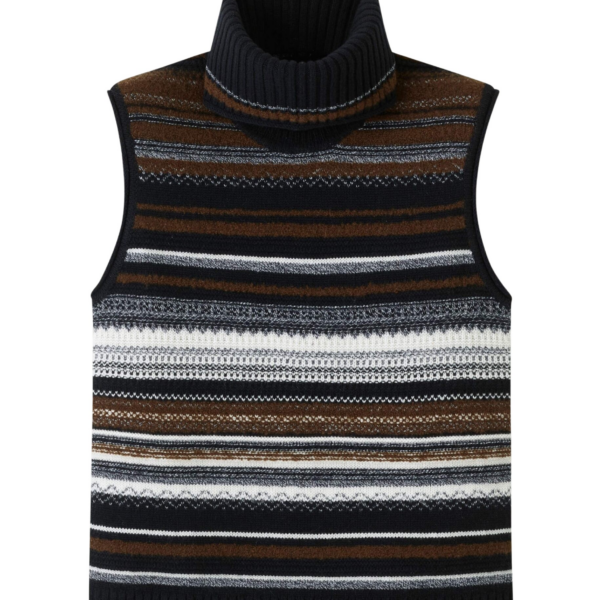 Me and Em Textured Vest + Snood