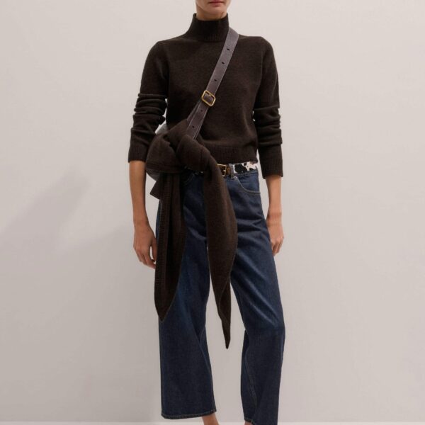Me + Em Triangle Knit Scarf