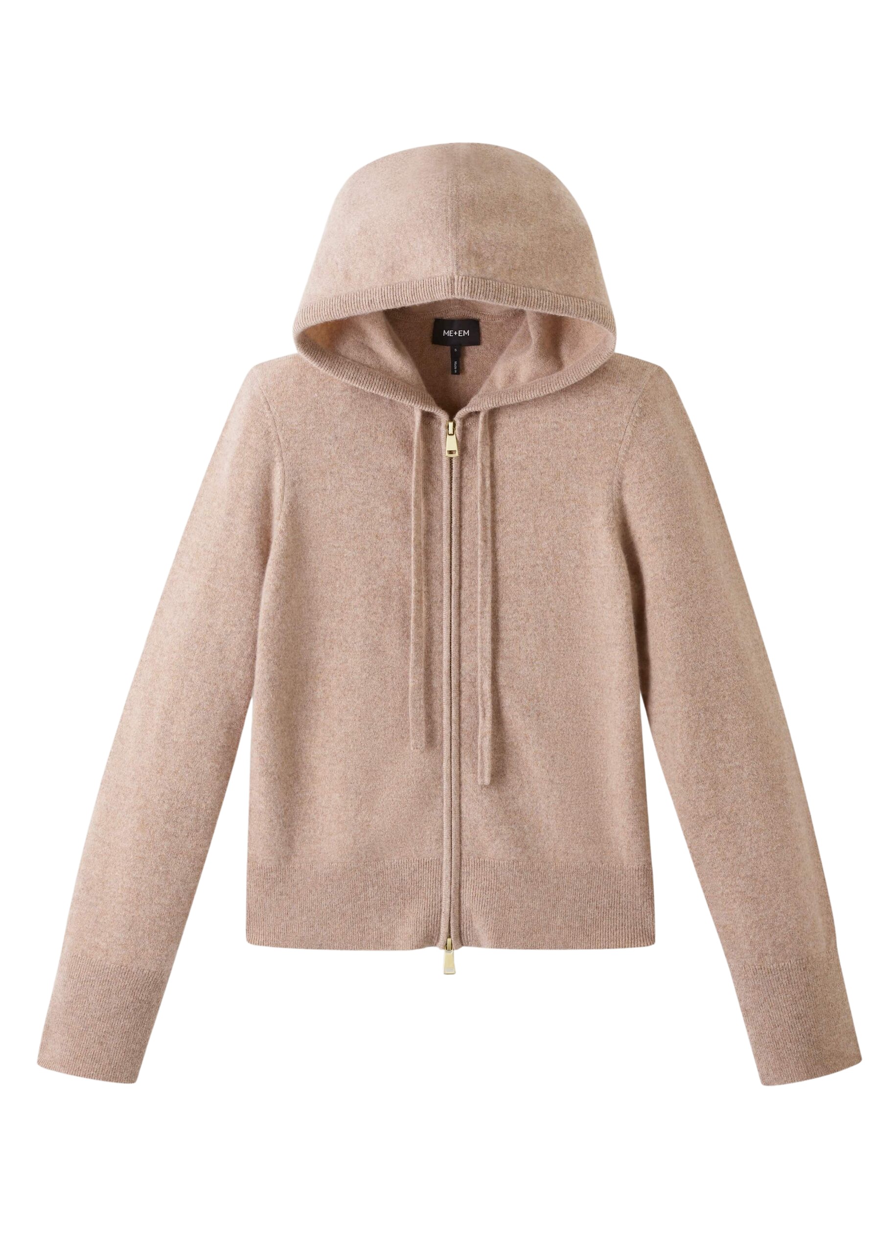 Me and Em Two-Way Zip Hoodie
Cashmere