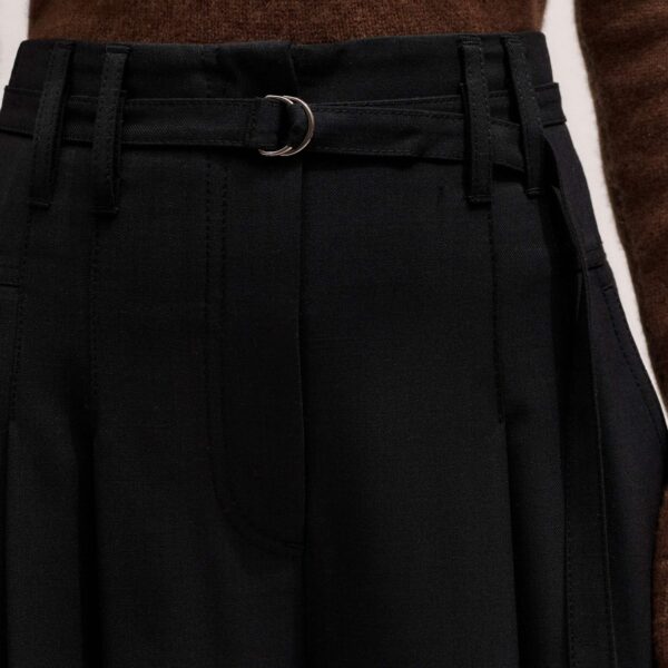 Wool Blend – luxury British Black in Me and Em exclusively at Coveti