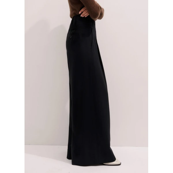 Me and Em Ultra Wide-Leg Pant
Wool Blend, view 3