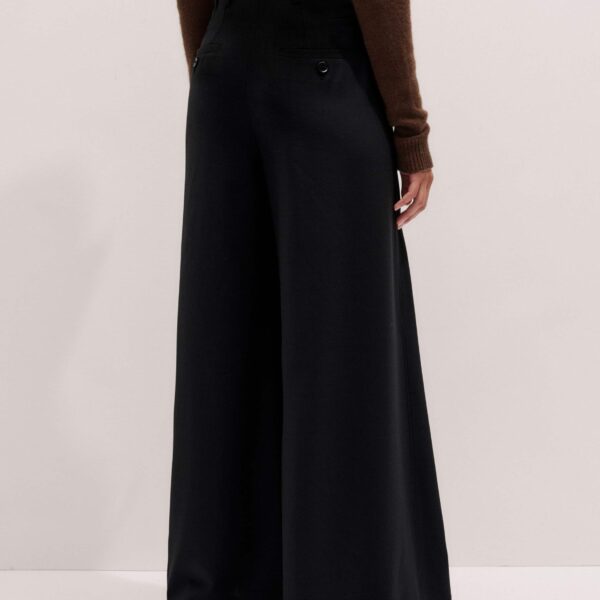 Wool Blend – luxury British Black in Me and Em exclusively at Coveti