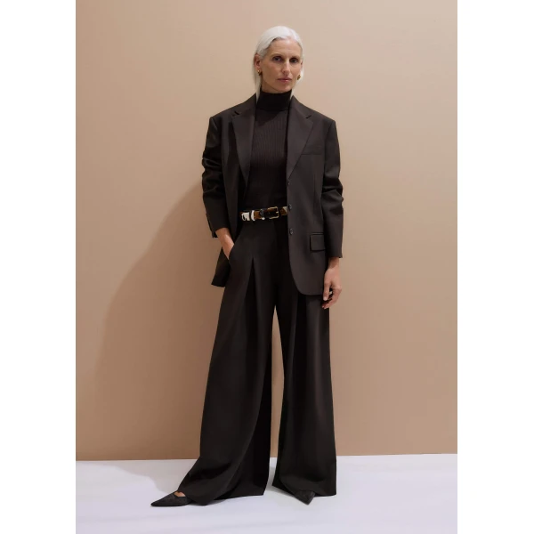 Me and Em Ultra Wide-Leg Pant
Wool Tailoring, view 2