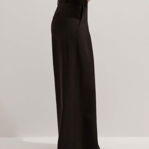 Wool Tailoring – luxury British Brown in Me and Em exclusively at Coveti