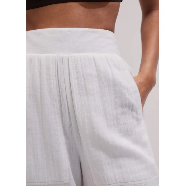 Me and Em Wide-Leg Pant
Cotton Cheesecloth, view 2