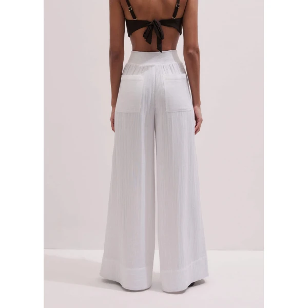 Me and Em Wide-Leg Pant
Cotton Cheesecloth, view 4