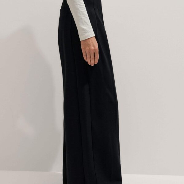 Ponte Jersey – luxury British Black in Me and Em exclusively at Coveti
