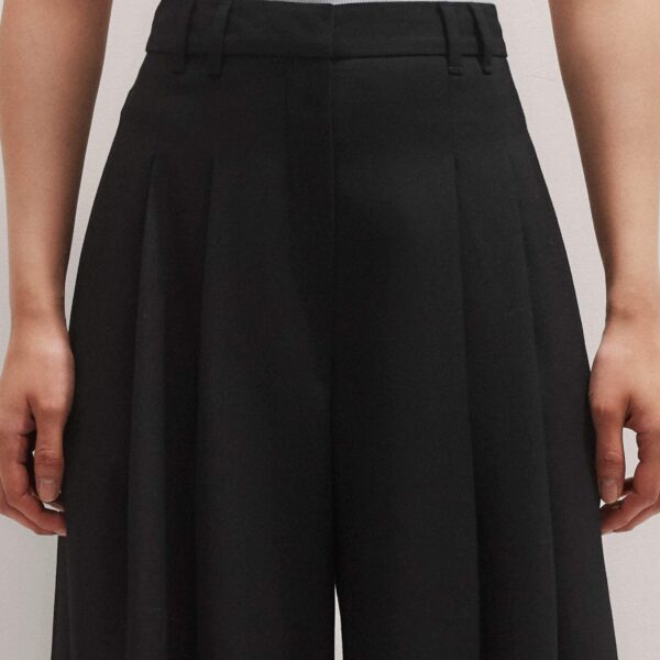 Me + Em Wide-Leg Pleat Pant