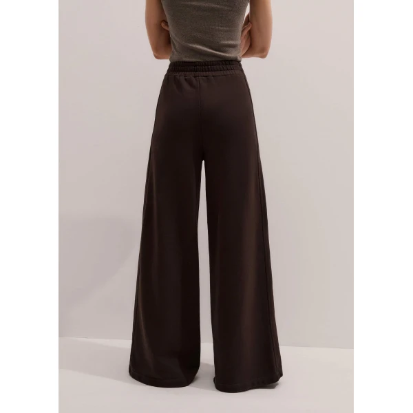 Me and Em Wide-Leg Track Pant
Cotton Loopback, view 3
