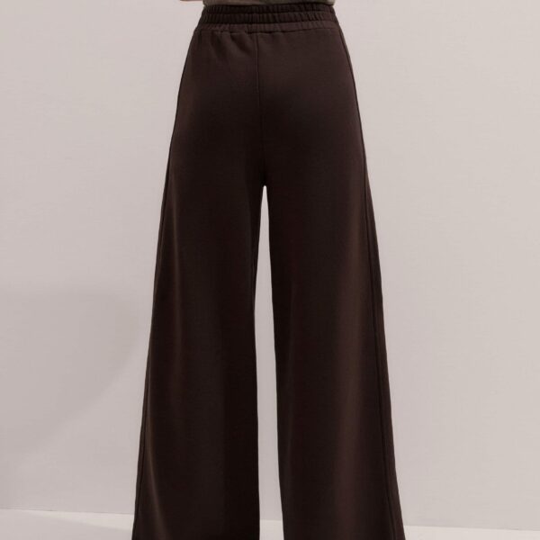 Cotton Loopback – luxury British Brown in Me and Em exclusively at Coveti