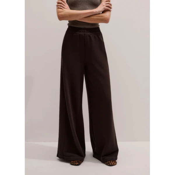 Me and Em Wide-Leg Track Pant
Cotton Loopback, view 5