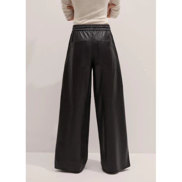 Me and Em Wide-Leg Track Pant
Soft Leather, view 2