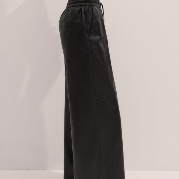Soft Leather – luxury British Black in Me and Em exclusively at Coveti